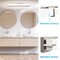 Luxrite 36 Inch LED Vanity Light Brushed Nickel 3CCT 300K-5000K 30W 2100LM Dimmable Over Mirror Light LR32133-1PK - alternate 5